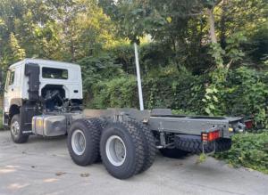 Sasis panjang truk Sinotruk HOWO 6*4 sasis truk kargo 400hp mesin Diesel - Product Image 3