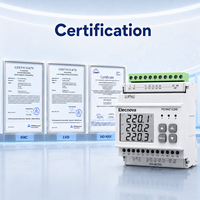 Équipement d'usine intelligente : Compteur multi-circuits à trois rails DIN, mesure numérique 4 canaux, précision 0,5S, courant maximal 100A, contrôle par relais