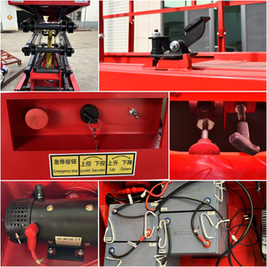 Elevador de tijera móvil Hightop, elevador eléctrico hidráulico, plataforma de trabajo de andamio, elevador de tijera fijo - Product Image 5