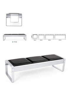 Silla de espera para recepción en aeropuertos, terminales, hospitales, clínicas, estaciones de metro y espacios públicos. - Product Image 6