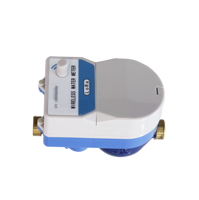 Faible consommation d'énergie en laiton Lorawan Compteur d'eau domestique Vanne Compteur d'eau contrôlé Lora