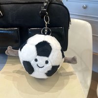 Breloques en peluche de la série sportive : basketball, football, badminton, baseball – Jouets décoratifs pour sacs et porte-clés
