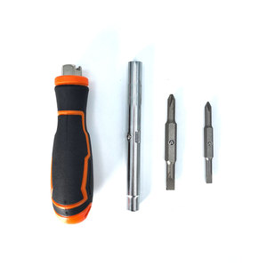 Jeu de tournevis interchangeable 6-en-1 à changement rapide, tige personnalisable avec logo OEM, double embout réversible pour réparations domestiques et bricolage - Product Image 2