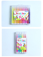 Yl191819 top vente dessin fabricant stylos aquarelle marqueur Fineliner couleur stylo ensemble coloriage pinceau feutre pointe stylo