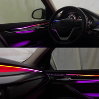 Lumière ambiante de voiture SJC 64 couleurs style galaxie pour BMW X1 F48 2016-2022, lumière d'ambiance, accessoires de décoration intérieure de voiture