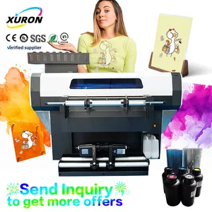 Impresora UV DTF totalmente automática de alta tolerancia de fabricación orientada a precisión Dimensión de impresión de 300mm Nuevo para impresión de Bellas Artes