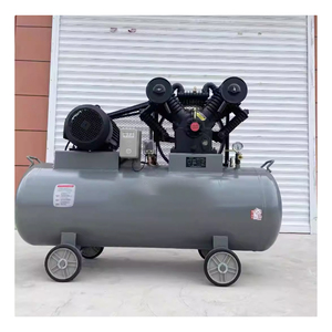 <span class=keywords><strong>Compresseur</strong></span> d'air à piston lubrifié 7,5 kW 10 CV 1,05 m/min 12,5 bars 380 V 2 cylindres portable industriel pour applications propres - Product Image 2