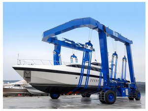 Grúa de pórtico de elevación de barco móvil oficial XCMG 32t ~ 1200t grúa de yate con alta calidad - Product Image 2