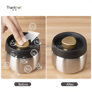 สุญญากาศสแตนเลสสตีลหลายขนาดสำหรับเก็บอาหารรักษาความสดใหม่ประหยัดพื้นที่จัดเก็บห้องครัว - Product Image 2