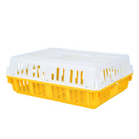 Cage de transport de poulet de volaille en plastique de haute qualité/boîte de transport de volaille