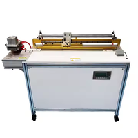 Machine à rainurer semi-automatique, machine à découper pneumatique pour la fabrication de boîtes rigides, coupe-angles, rainurage du carton