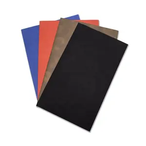 12x24 Inches Pu Leather Laserable Blanks Sheets For Cloth Labels Thick Premium Laserable Leatherette Sheet With Gray Backing
