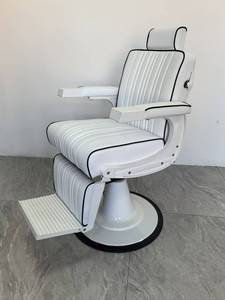 Chaise de coiffure en cuir durable de haute qualité, mobilier de salon pour salon de beauté et barbier, en promotion - Product Image 6