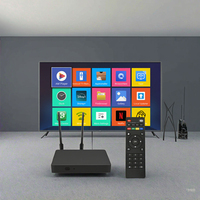 Boîtier TV intelligent Canzone 2025 4 Go/32 Go Quad-core ARM Cortex-A55 RK3568 Android 11 4K Wi-Fi double bande sans abonnement