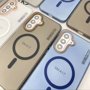 เคสโทรศัพท์จากโรงงานโปร่งแสงฝาครอบเต็มรูปแบบเคสสมาร์ทโฟน PC ฝ้าควันสำหรับ Samsung Galaxy S25อัลตร้า S24พลัส S23 FE - Product Image 1