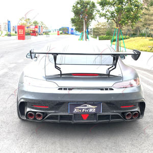 Alerón Trasero de Fibra de Carbono Ultraligero de Alta Calidad, Apto para <span class=keywords><strong>Mercedes</strong></span> <span class=keywords><strong>AMG</strong></span> <span class=keywords><strong>GT</strong></span>, Kit de Carrocería Modificado a Alerón Trasero BS - Product Image 4