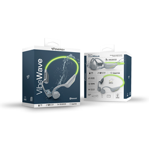 VibeWave - Écouteurs Bluetooth sportifs - Bluetooth 5.4 / Autonomie de 15 heures / Microphone / Éclairage LED / Multipoint - Product Image 6