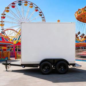 Rimorchio Refrigerato Mobile per Stoccaggio Commerciale a Freddo, Raffreddamento ad Alta Efficienza, Corpo in Acciaio Inossidabile per Mercati Agricoli - Product Image 1