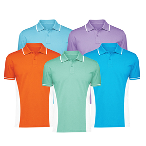 เสื้อโปโล OEM ODM ปรับแต่งได้ตามต้องการ เสื้อคอปกผ้าฝ้าย สำหรับใช้ในงานส่งเสริมการขาย - Product Image 1