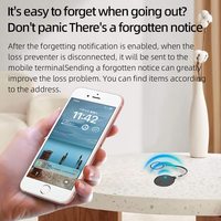 Traceur GPS mondial en temps réel Petzanya, mini balise étanche en ABS durable, compatible avec l'application Apple Find My pour le suivi des bagages d'enfants