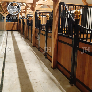 Châu Âu Ngựa Thiết Bị Vĩnh Viễn Mạ Kẽm Tre Ngựa Ổn Định Tấm Ngựa Gian Hàng Hộp - Product Image 2