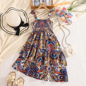 Abito Estivo Senza Maniche con Stampa Floreale per Ragazze Adolescenti 2026 - Product Image 1