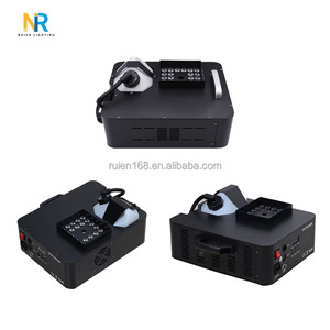 Macchina del fumo remota da 1500W con 24 LED da 3W, proiettore di effetti speciali per palcoscenico, spruzzo verticale di nebbia, controllo DMX512, grado di protezione IP20, per DJ e palcoscenici - Product Image 4