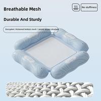 Matelas et lit flottants gonflables en PVC - Chaise longue pliable pour utilisation en eau