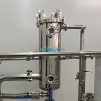 Topacelab 50l 100l 200l 300l 500l Récipient de laboratoire en acier inoxydable 304+316, cuve d'agitation pilote, réacteur à double enveloppe