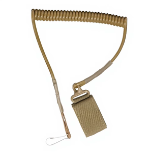 Lanières élastiques enroulées SFB92 pour lampes de poche, appareils électroniques, attaches polyvalentes, porte-clés tactiques et sangles de sécurité - Product Image 1