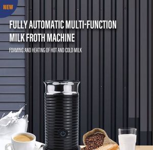 Espumador de Leche Eléctrico Profesional Portátil de Acero Inoxidable, Calentador de Leche Fría/Caliente, Máquina Automática para Hacer Espuma de Leche - Product Image 2