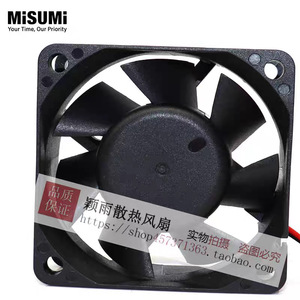 พัดลมไร้แปรงถ่าน Misumi C6025M24BPLB1 7 60 มม. 24V DC สำหรับระบายความร้อนอินเวอร์เตอร์ - Product Image 3
