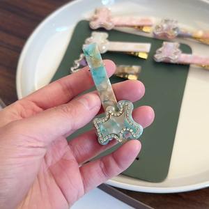 Nuovo stile coreano in strass con fermaglio per capelli per donne e ragazze alla moda simpatici accessori per capelli con acido acetico - Product Image 3