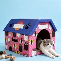 Großhandel Katzennest, Katzen-Kratzbrett, Katzennest, Tierhaus, Wellpappe-Katzenhaus, Verschleißfeste Katzenbox