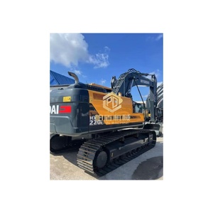 Excavatrice sur chenilles hydraulique Hyundai HX220 HX225 d'occasion, 22 tonnes, moteur Cummins - Product Image 3