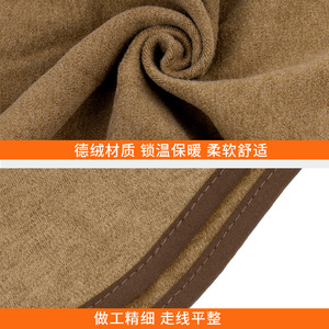 Winter <b>Headband</b> Extra Wide <b>Woolen</b> Warm Ear Protectors With Ponytail Holes For Cycling Casual Use - Product Image 4