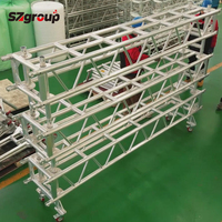Truss Dolly Touring Truss Dolly para luces colgantes, equipo de exhibición de eventos, resistente, la mejor venta de fábrica