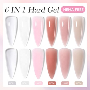 <span class=keywords><strong>LILYCUTE</strong></span> Gel para uñas 6 en 1, etiqueta privada, sin HEMA, sin calor, sin quemaduras, gelatina de camuflaje, extensión de uñas, Gel duro para uñas - Product Image 3