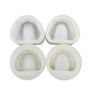 Dentale Full Mouth Standard Edentulous e Dentulous impronta stampi morbido in Silicone materiale per gesso denti modelli - Product Image 5