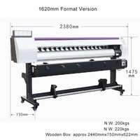 Imprimante jet d'encre grand format éco-solvant par sublimation 8ft 1.8m 2.2m 3.2m pour publicité intérieure et extérieure – Meilleure imprimante pour bâches