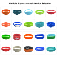 Bracelet intelligent RFID étanche 13,56 MHz personnalisé avec URL, directement de l'usine, pour festivals, événements, adhésions, paiement et contrôle d'accès – Vente en gros