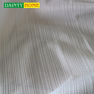 Nouveau design de fil blanc tricoté avec fil de dentelle <span class=keywords><strong>Rideau</strong></span> transparent pour <span class=keywords><strong>balcon</strong></span> et fenêtre - Product Image 1