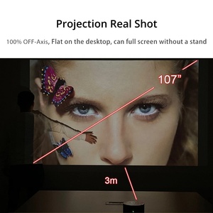 Máy Chiếu Thông Minh Touyinger K3 3D, Máy Chiếu Kỹ Thuật Số Nhỏ Di Động 7.1 P 4K Dlp Android 1080 2G 16G Hỗ Trợ - Product Image 6