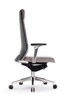 Chaise de bureau exécutive moderne à dossier haut de qualité supérieure en autres matériaux, avec design ergonomique pour un confort supérieur, idéale pour la salle de sport