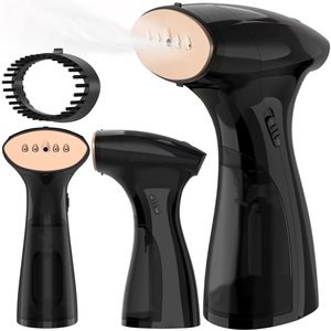 <span class=keywords><strong>Plancha</strong></span> <span class=keywords><strong>de</strong></span> <span class=keywords><strong>Vapor</strong></span> Portátil Eléctrica Mini <span class=keywords><strong>de</strong></span> 800W con Protección Anti-Quemaduras, <span class=keywords><strong>Plancha</strong></span> <span class=keywords><strong>de</strong></span> Ropa <span class=keywords><strong>de</strong></span> Mano con Tanque <span class=keywords><strong>de</strong></span> Agua <span class=keywords><strong>de</strong></span> 150mL, Manual en Inglés - Product Image 1