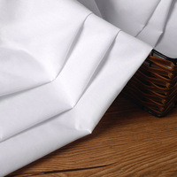 Tissu 80/20 Polyester/coton doublure pour robe, matériel grège