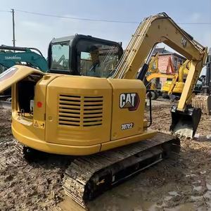 Grande performance Mini excavatrice CAT307E d'occasion poids en ordre de marche de 7 tonnes avec boîte de vitesses moteur équipement d'occasion à vendre à bas prix - Product Image 2