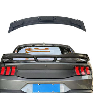 Aile de spoiler look cheval noir <span class=keywords><strong>prix</strong></span> usine pour ford <span class=keywords><strong>mustang</strong></span> 2024 + matériau en fibre de carbone - Product Image 4