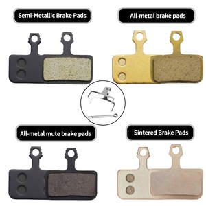 CORERIDE özel toptan <span class=keywords><strong>MTB</strong></span> dağ bisikleti disk fren pedleri aşınmaya dayanıklı düşük gürültü bisiklet hidrolik tüm metal dilsiz fren balataları - Product Image 1