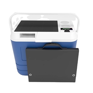 20L Tragbarer Solarbetriebener Wasserdichter 12V Auto-Kühlschrank mit Wiederaufladbarem Akku Eiscreme-Verkaufsausrüstung - Product Image 2